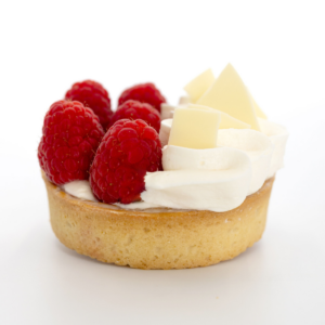 tarta mini z maliną